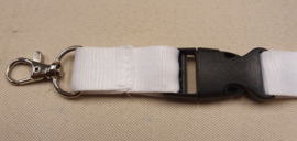 Porsche lanyard - white