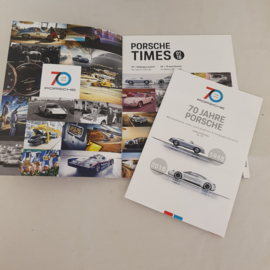 Porsche Times Magazine 01/2018 – 70 Years Porsche Anniversary Edition (Includes Original Fold-Out Inlay)