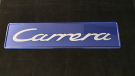 Porsche showroom License plate - Carrera