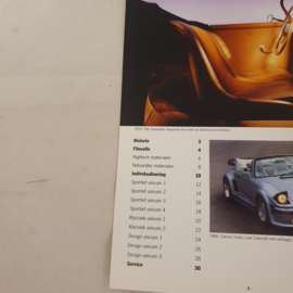 Porsche 911 996 en Boxster 986 Exclusive Brochure 2000 - NL WVK17419101
