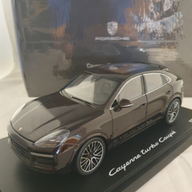 Porsche Cayenne Turbo Coupe Mahogany Brown 1/18 Norev - WAP0213190K
