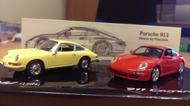 Porsche-Modellautos im Maßstab 1:43 im Set