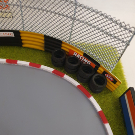 Circuit de course Diorama Gulf 1/64 MiJo AD-76533