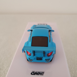 Porsche 911 997 LBWK Baby bleu 1/64 Inno64 - In64-997LB-BBL