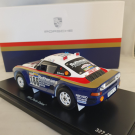 Porsche 959 #186 Winner Rally Paris-Dakar 1986 Rothmans 1/18 Spark - WAP0219590NRLL