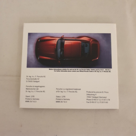 Porsche 911 993 CD-ROM - Catalogue