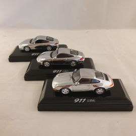 Porsche 40 Jahre 911 Chrom Set 1963-2003 1:43 - Minichamps