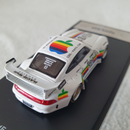 Porsche 911 993 RWB White Apple #89 Time micro 1/64 TM640508b