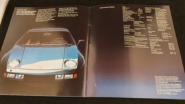 Porsche 928 -Brochure met prijslijst 1977 Duits