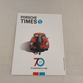 Porsche Times Magazine 01/2018 – 70 Years Porsche Anniversary Edition (Includes Original Fold-Out Inlay)