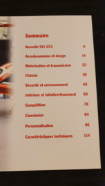 Porsche 911 991.2 GT3 hardcover brochure 2017 - Français