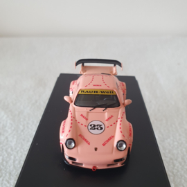 Porsche 911 964 RWB Pink Pig Time micro 1/64 Somodel