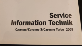 Porsche Cayenne / Cayenne S / Cayenne Turbo Service Information Technik - 2005