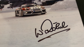 Porsche Rally Cayman - Handtekening Walter Röhrl