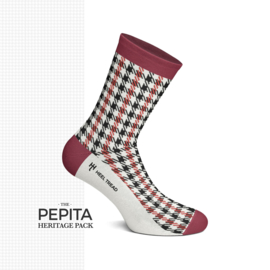 Porsche Pepita Heritage Pack - HEEL TREAD Socken