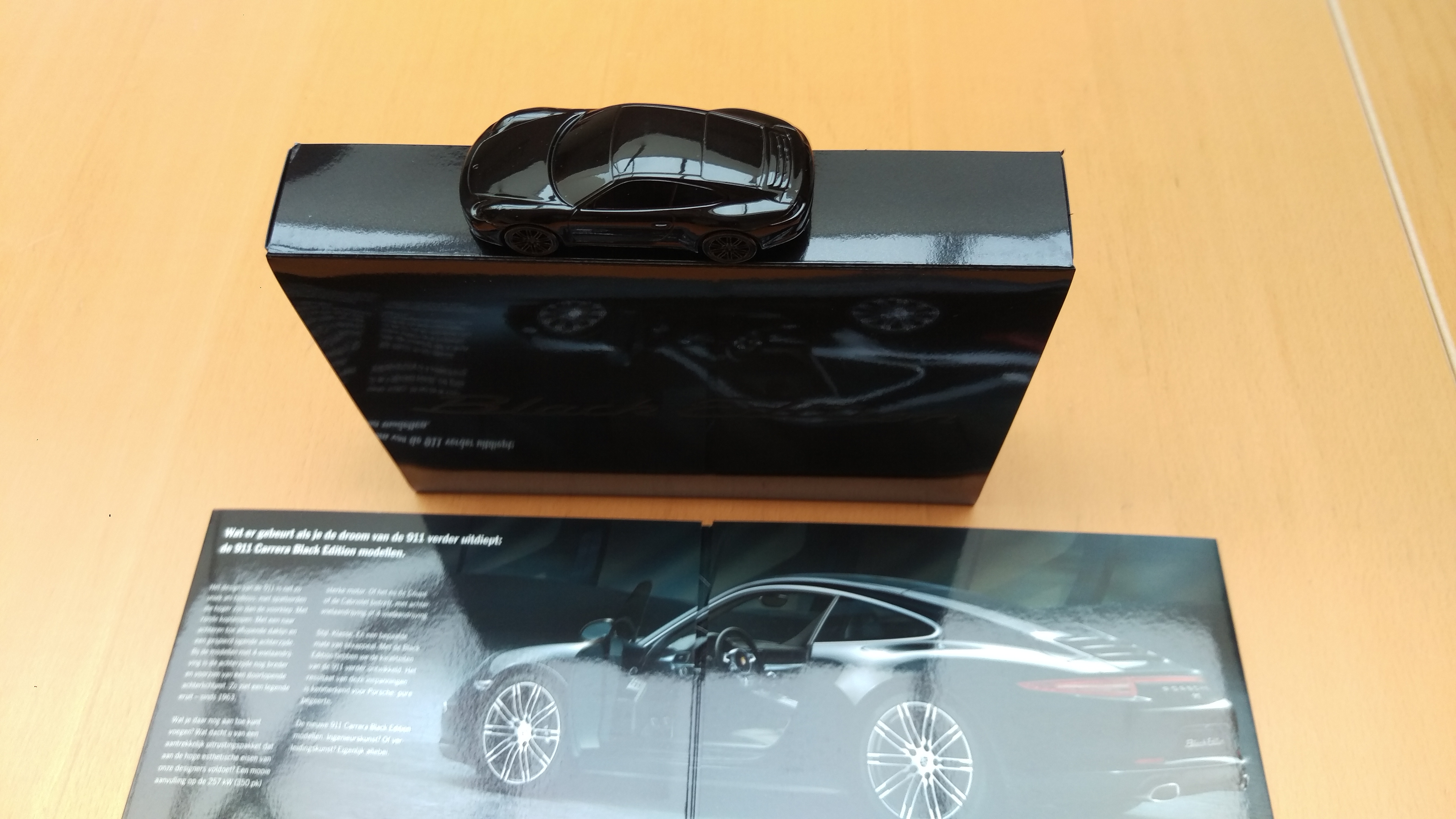 Porsche 991 black edition  - Presse-papier