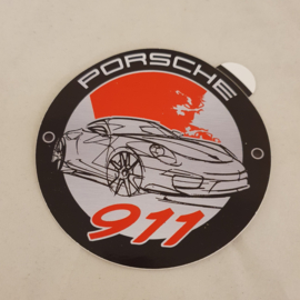Porsche 991 Turbo sticker - 95 mm
