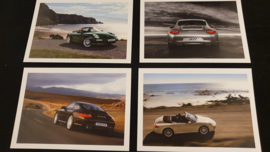 Porsche 911 997 Carrera et Cabrio cartes postales