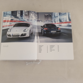 Porsche Cayman Hardcover Brochure 2010 - DE WSLI1101000110