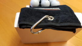 Porsche Balles Golf Circle Vice Pro (12 pièces) avec serviette Porsche Golf