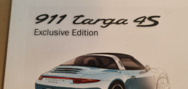 Porsche Postkarte 911 Targa 4S Exclusive Edition Niederlande 2015