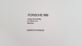 Porsche 968 - Work photo Porsche