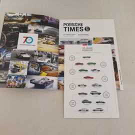 Porsche Times Magazine 01/2018 – 70 Years Porsche Anniversary Edition (Includes Original Fold-Out Inlay)