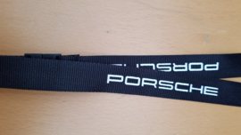 Porsche 70 jarig jubileum sleutelkoord ZONDER badge - zwart