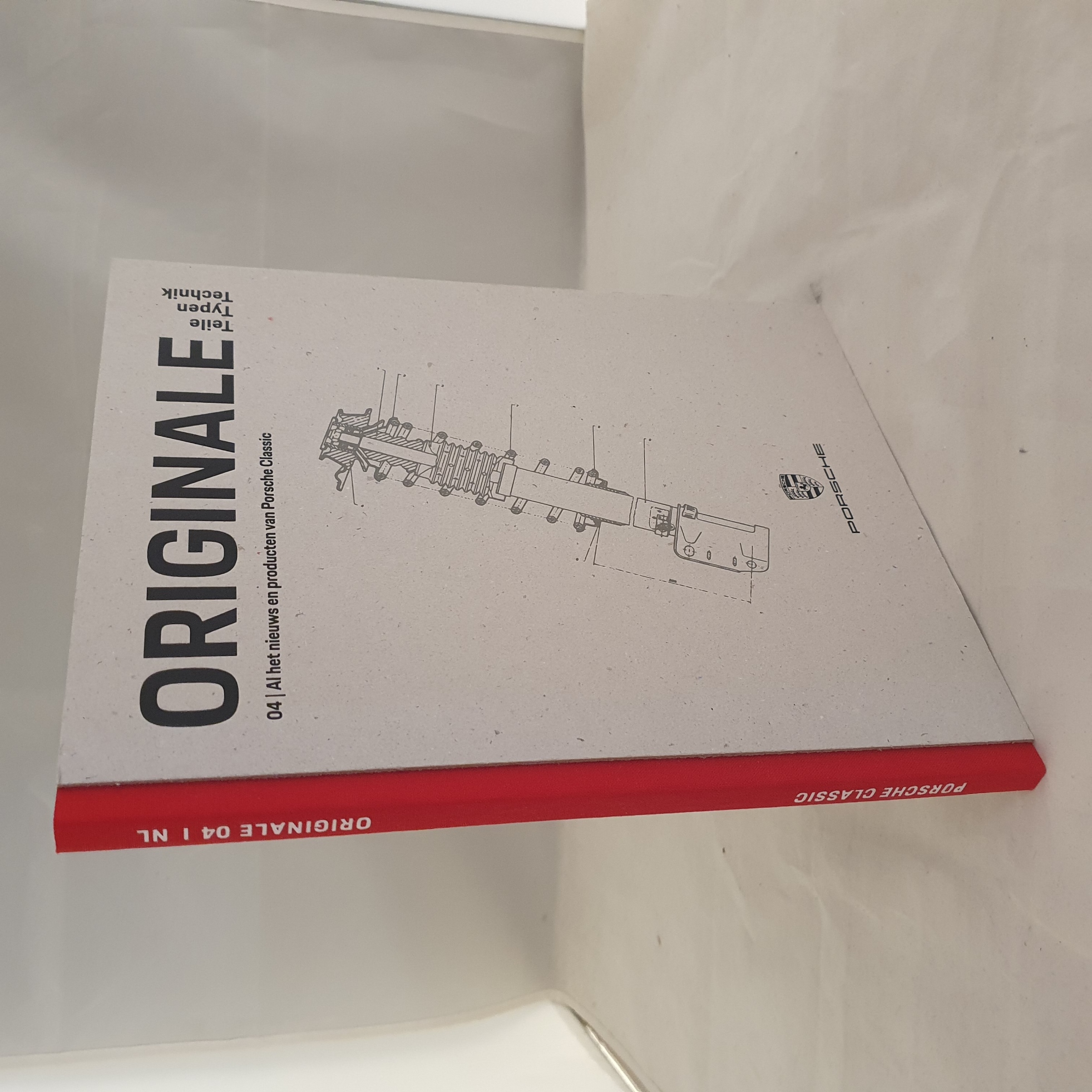Porsche Classic Oldtimer originale onderdelen catalogus 2018