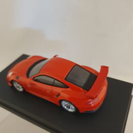 Spark Models 1:64 Porsche (991) GT3 RS 2016 Lava Orange – Y071 with Case