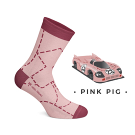 Porsche Pink Pig - HEEL TREAD Socks