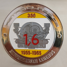 Grill badge - Porsche 356 Aircooled 1.6L 1955/1965 Zuffenhausen