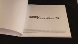 Brochure couverture rigide Porsche 911 992 Turbo S 2020 WSLK2001000191