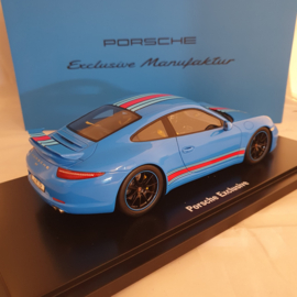 Porsche 991 Carrera S 2013 Riviera blue Martini Racing Design - WAX02100001