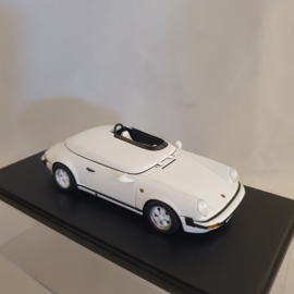 Porsche 911 Carrera 3.2 Speedster Clubsport 1987 Grand Prix blanc 1/43 Spark S2041