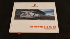 Porsche 911 997 GT3 RS 4.0 Hardcover brochure 2011 Höchste Disziplin - DE