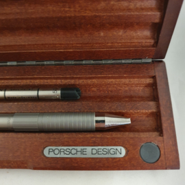 Porsche Design VintageTitanium balpen in houten doos