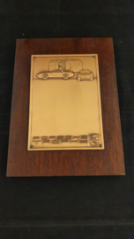 Porsche trofee plaquette - 26cm x 19cm