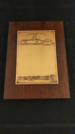 Porsche trophy plaque - 26cm x 19cm