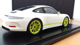 Porsche 911 (991 II) R 2016 - White with Acid Green