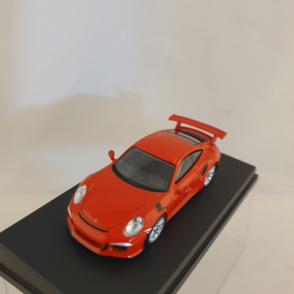 Spark Models 1:64 Porsche (991) GT3 RS 2016 Lava Orange – Y071 with Case