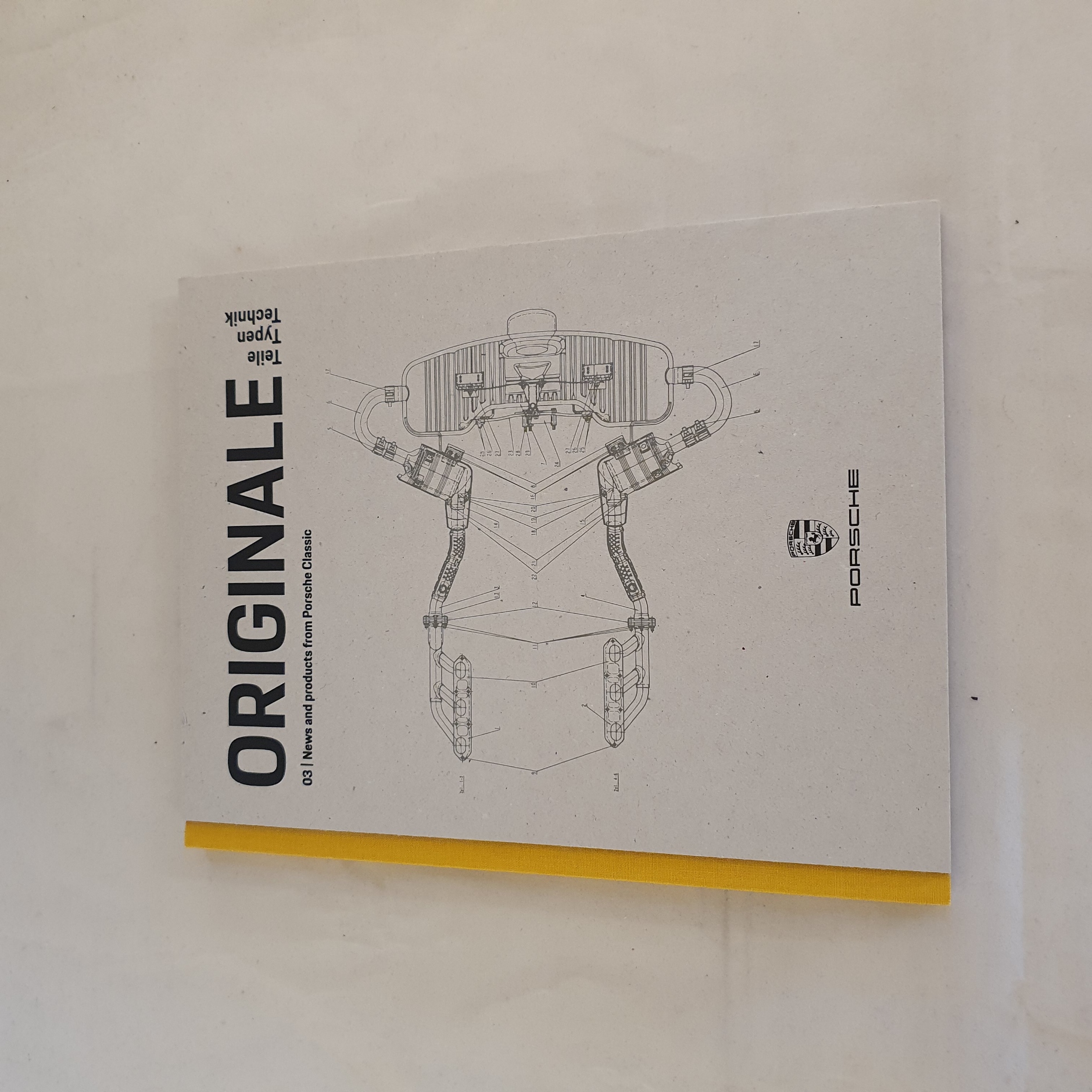 Porsche Classic Oldtimer originale onderdelen catalogus 2018 / 3