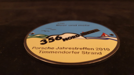 Plakette - Porsche Jahrestreffen 2010 - 356 Meer und mehr