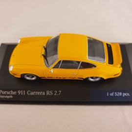 Porsche 911 Carrera RS 2.7 Signalgelb 1972 1:43 - Minichamps 400065522