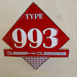 Grillbadge - Porsche Type 993