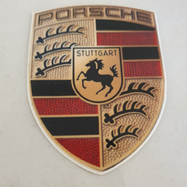 Porsche embleem logo kofferklep - 67,5 x 50 mm