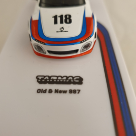 Porsche 997 Old and New #118 Martini 1/64 Tarmac - T64-TL053-WRB