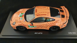 Porsche 911 (991 II) GT3 Pink Pig Taxi Leipzig 2019 1:18 - Spark - WAXL2100005