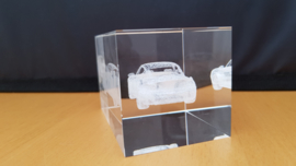 Porsche 911 993 Turbo  - Verre de cristal 3D