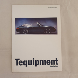 Porsche Tequipment Brochure 1995 - DE WVK191510